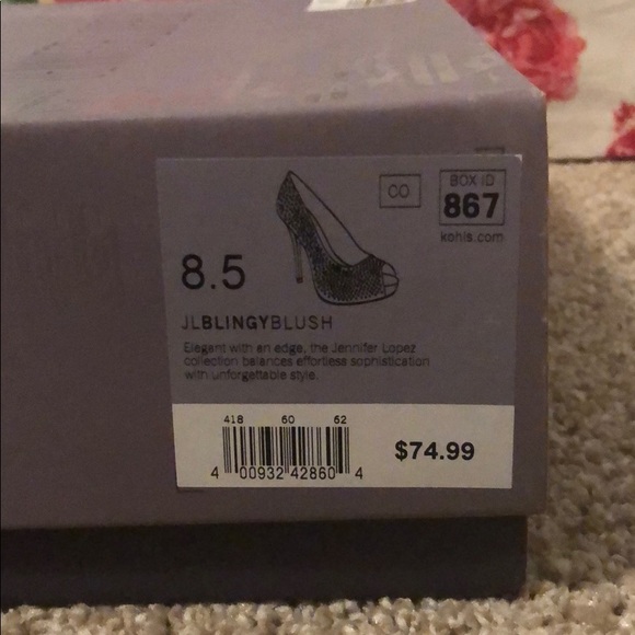 Jennifer Lopez Blush Bling Platform - Picture 7 of 8